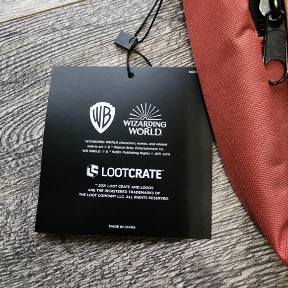 Harry Potter Wizarding World Hogwarts Letter Crossbody Bag LootCrate - Picture 4 of 5